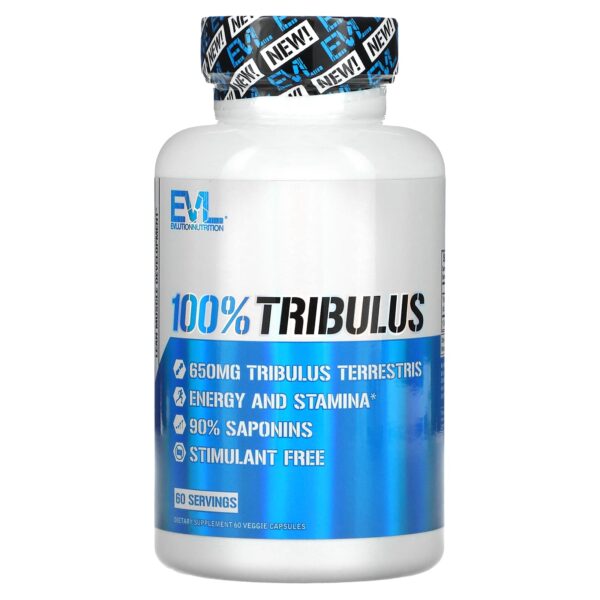 Evlution Nutrition Tribulus Supplement Testosterone Booster For Men 60 Capsules
