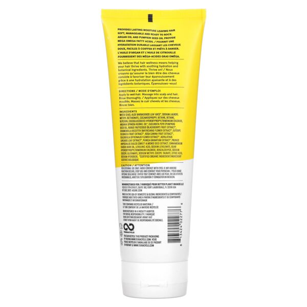 Acure Ultra Hydrating Shampoo Argan Oil And Pumpkin Seed Oil Healthy Hair Enhancer - 8 Fl Oz (236 Ml)