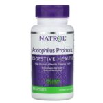 Natrol acidophilus probiotic capsules for digestive health