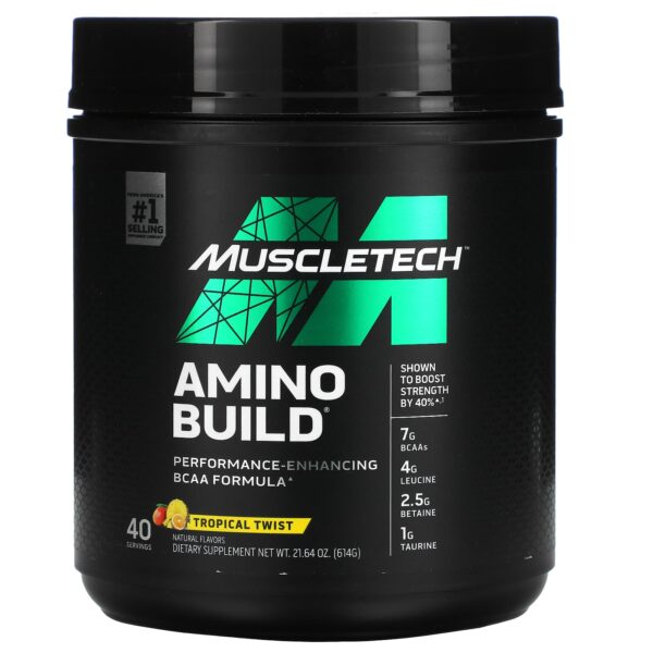 Amino Build - Tropical Twist - 21.64 Oz (614 G) - Muscletech