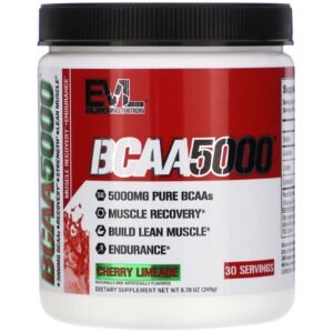 BCAA5000 - Cherry Limeade - 8.78 oz (249 g) - EVLution Nutrition