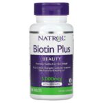 Natrol biotin plus tablets for hair growth