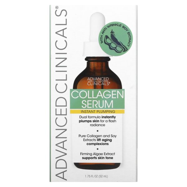 سيروم الكولاجين لنفخ البشرة أدفانسد كلينك 52 مل - Collagen Serum Advanced Clinicals