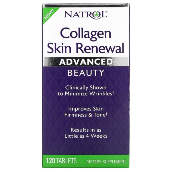 Natrol Collagen Skin Renewal Advanced Beauty - 120 Tablets