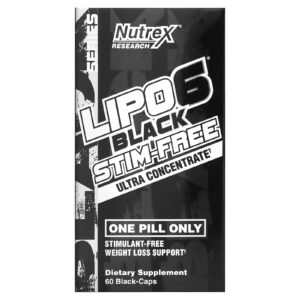 lipo 6 Black Stim Free caps ultra concentrate for weight loss