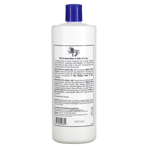Mane N Tail Shampoo Shiny And Manageable Hair Enhancer - 32 Fl Oz (946 Ml)