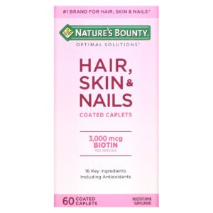 حبوب hair skin nails