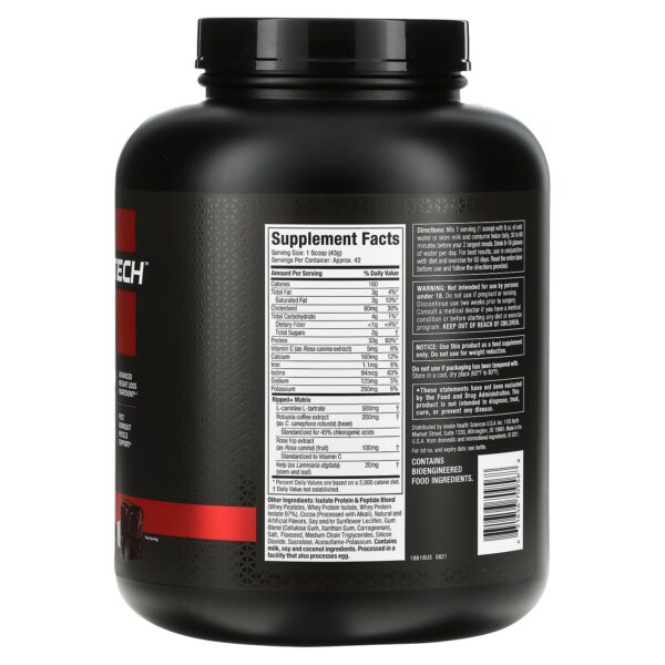 Muscletech Nitrotech Ripped Whey Protein Lose Weight