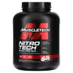 Nitro Tech - Whey Protein - Ultimate Muscle Building Formula - Cookies and Cream - 4 lbs (1.81 kg) - MuscleTech