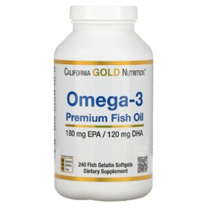  California gold nutrition omega 3 premium fish oil 