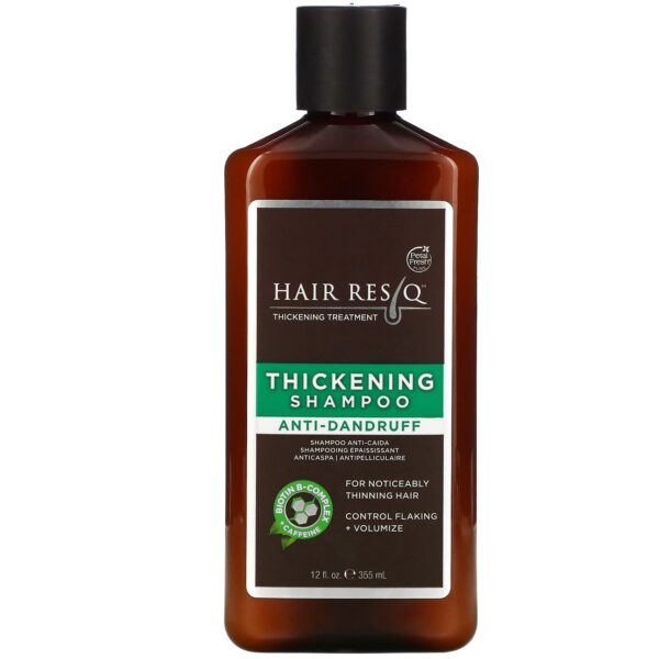 Petal Fresh Hair Rescue Ultimate Thickening Shampoo Anti-Dandruff And Hair Smoother - 12 Fl Oz (355 Ml)