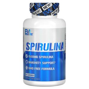 EVLution Nutrition spirulina 500 immunity tablets - 180 tablets