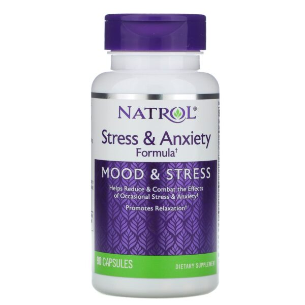 Stress &Amp;Amp; Anxiety Formula - 90 Capsules - Natrol