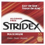 Stridex Maximum soft touch pads - Alcohol Free - 55 Soft Touch Pads
