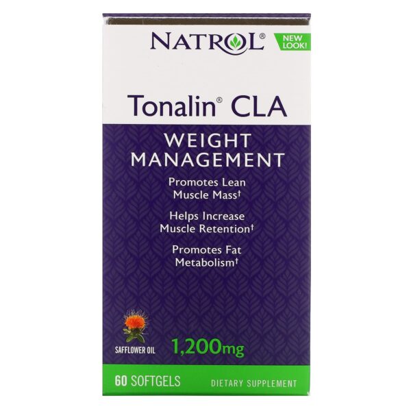 Natrol Tonalin Cla 1200 Mg Weight Management Supporter - 60 Softgels