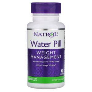 Natrol water retention tablets weight loss - 60 tablets